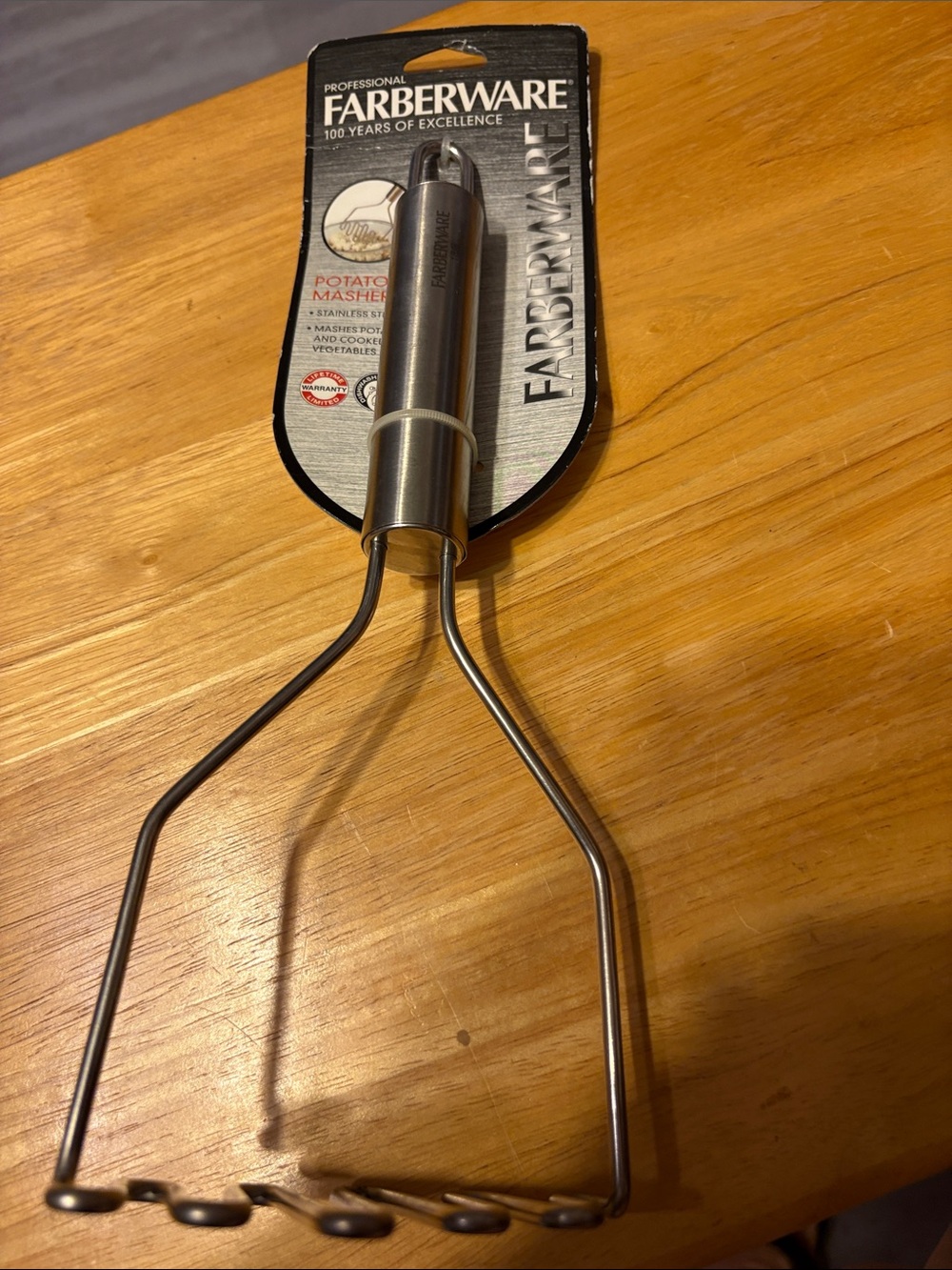 Farberware Stainless Steel Potato Ricer/Masher - Silver Finish